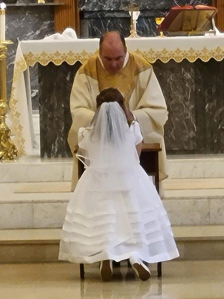 Zoe's First Holy Communion Day! ♥️✝️♥️