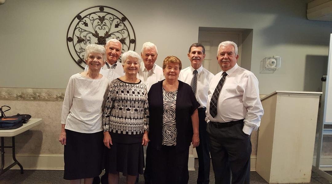 We were able to get the seven Sullivan siblings together in Williamsport. Sadly, it was to celebrate the life of our brother-in-law and the husband of our sister Eileen. Skip passed peacefully last week with his family ar