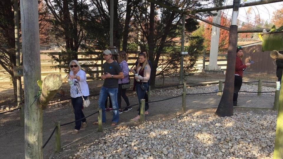 Having fun with the grandkids