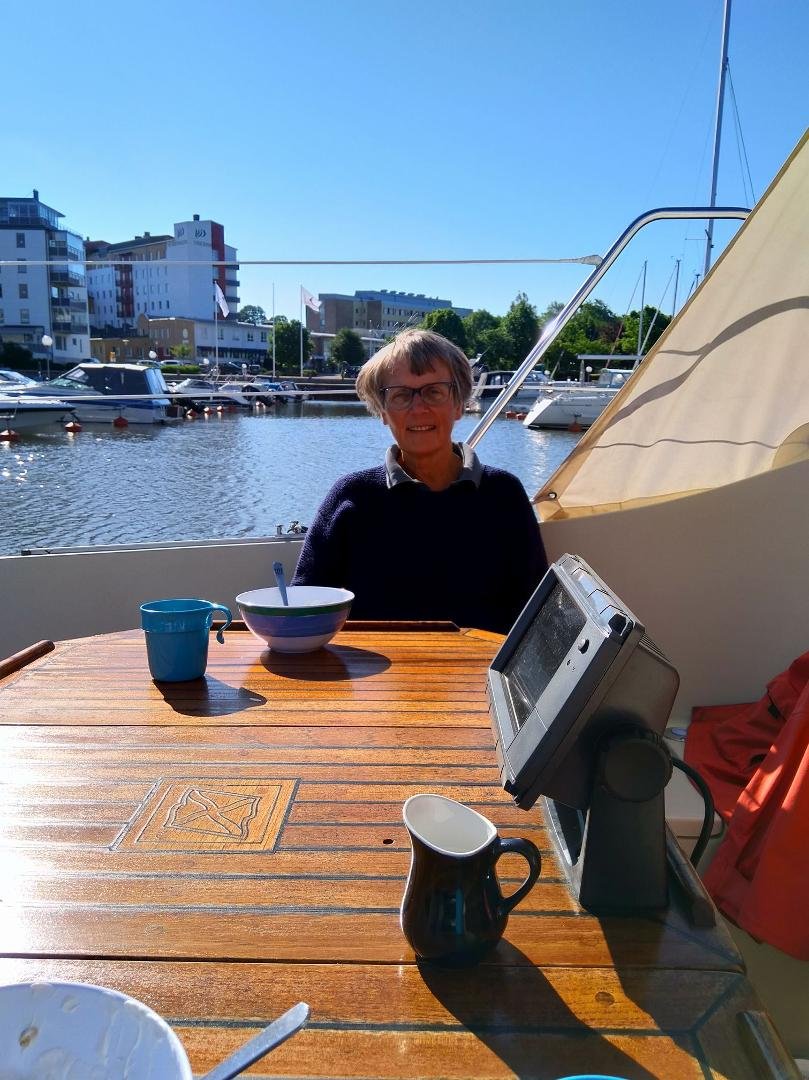 På väg till Göta kanalen