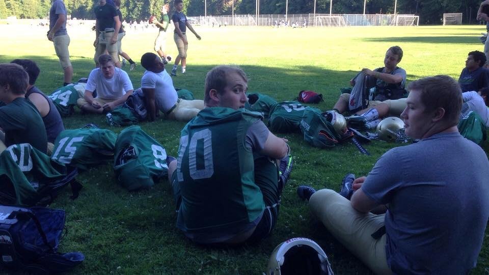 We are going to "Tee it High and let it Fly" at Team Camp with the Redmond Mustangs.