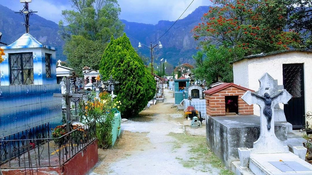 Cemetery, Tepoztlán, Mexico