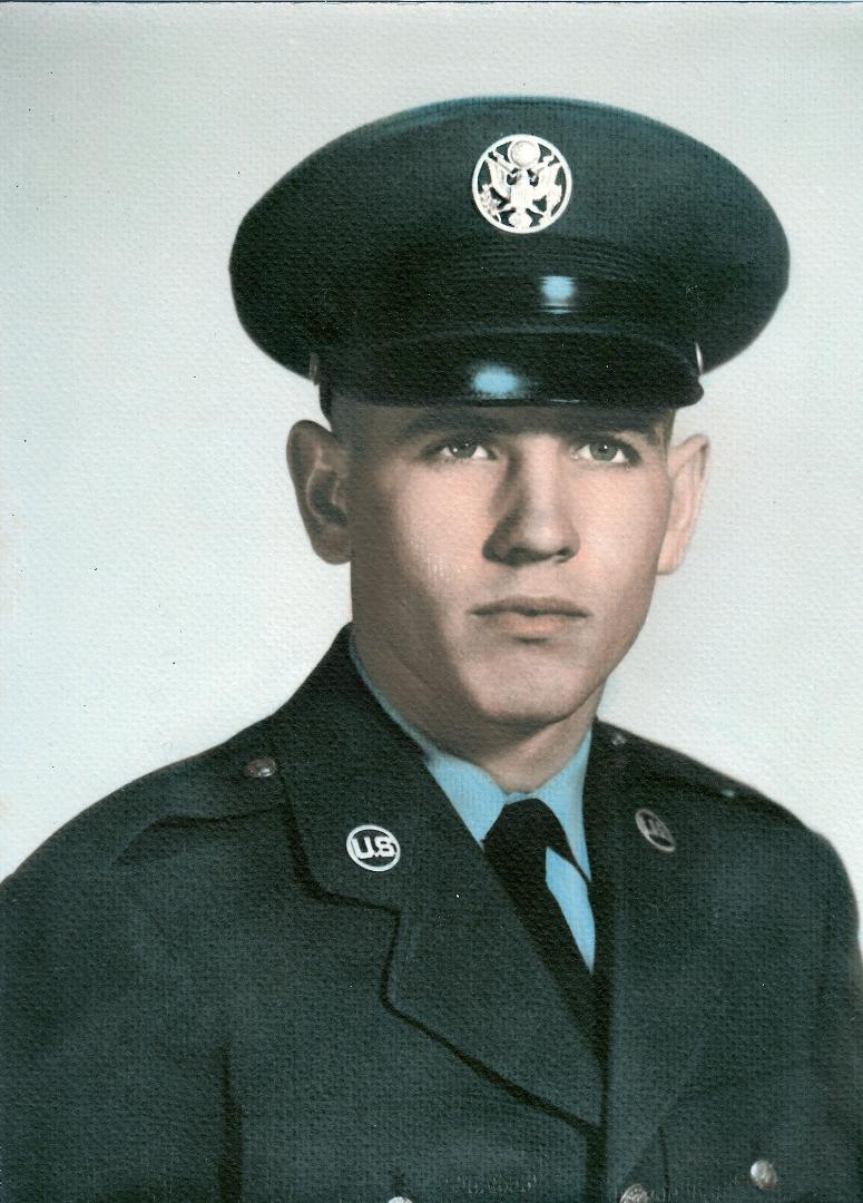 Freshly minted A/3C graduating from Basic Training at Lackland AFB April 1956