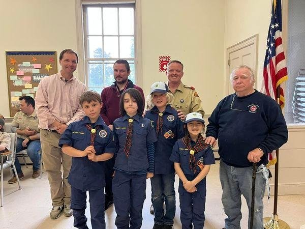 Maylin is now a Cub Scout WEBLO