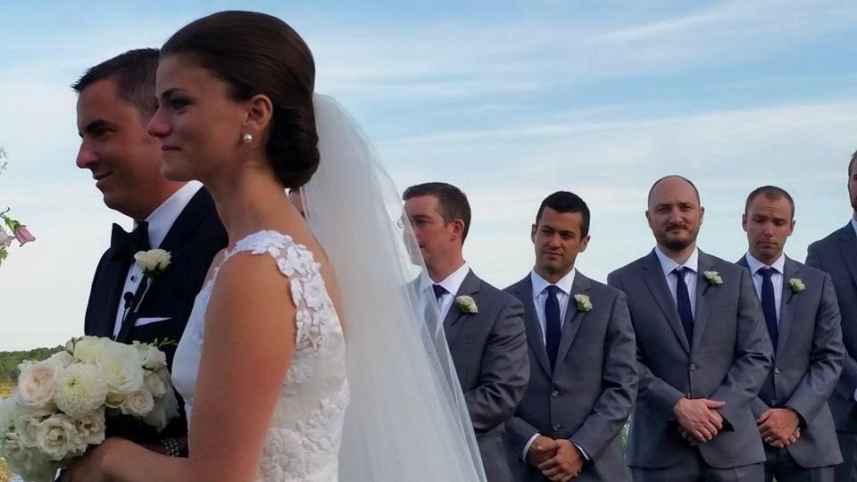 Such a lovely wedding for two special people...Mr & Mrs. Todd D. Wolf...and so our family grows!