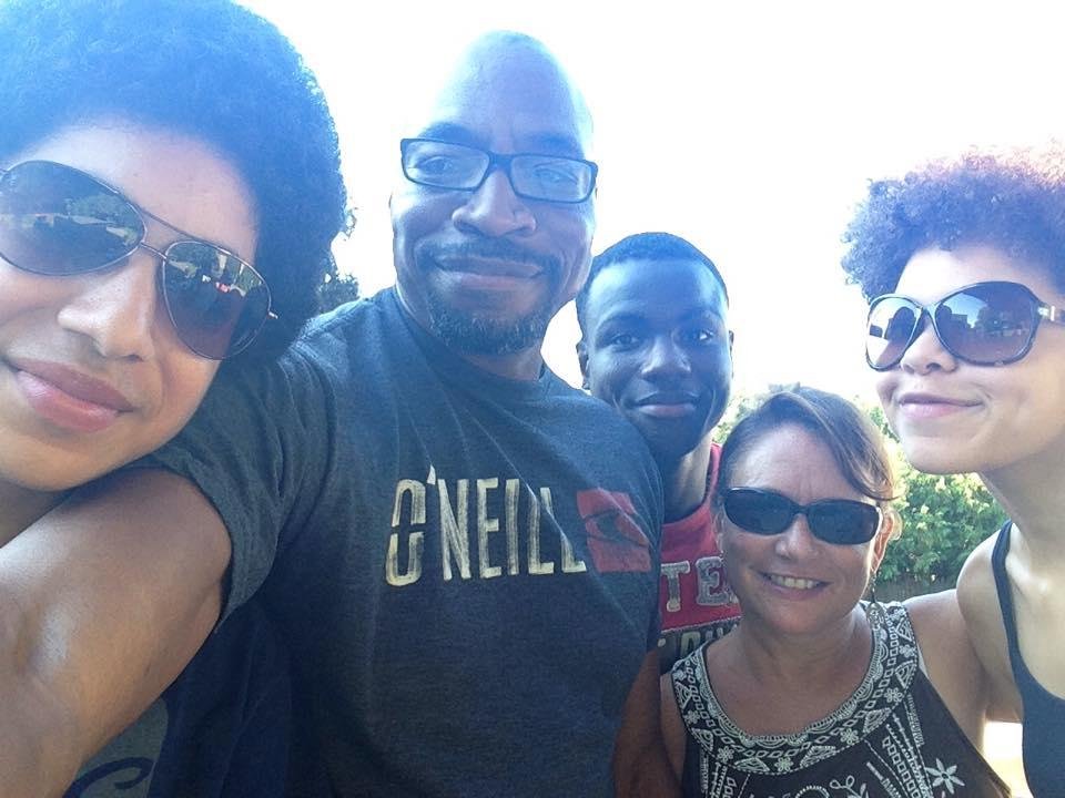 The Cline Crew at a family get together in New Bedford