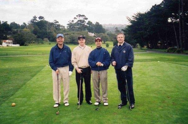 Living the Dream! Pebble Beach #1 with Xerxes in 2003.