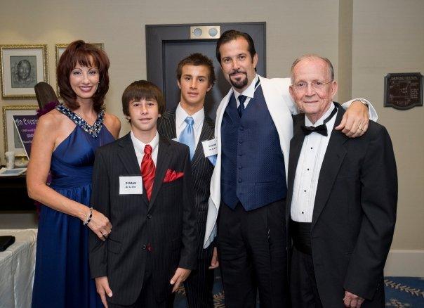 Susanne, Tristan, Andres and my dad.