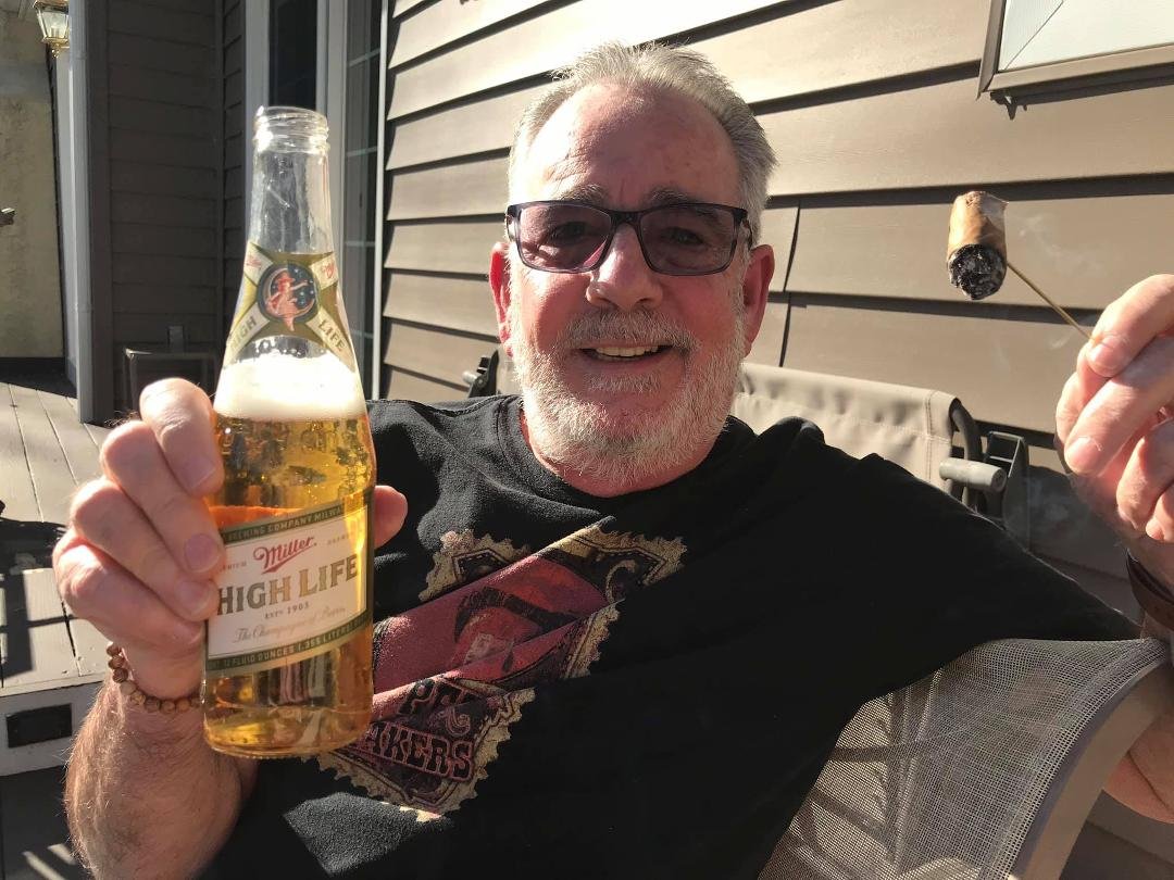 What better than a warm sunny day in early March on the deck with cold brew and a fine cigar!