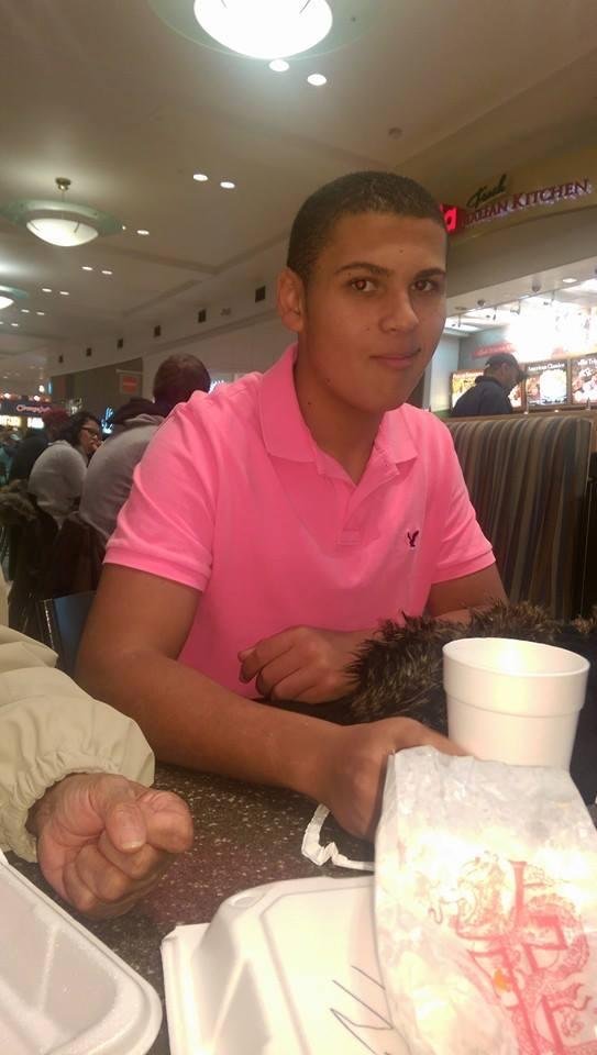 With my nephew at Rivertown Crossing