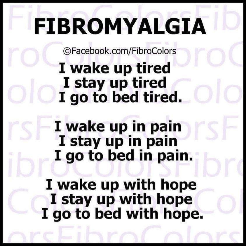 This is so true. Between fibro and dystonia, I am useless