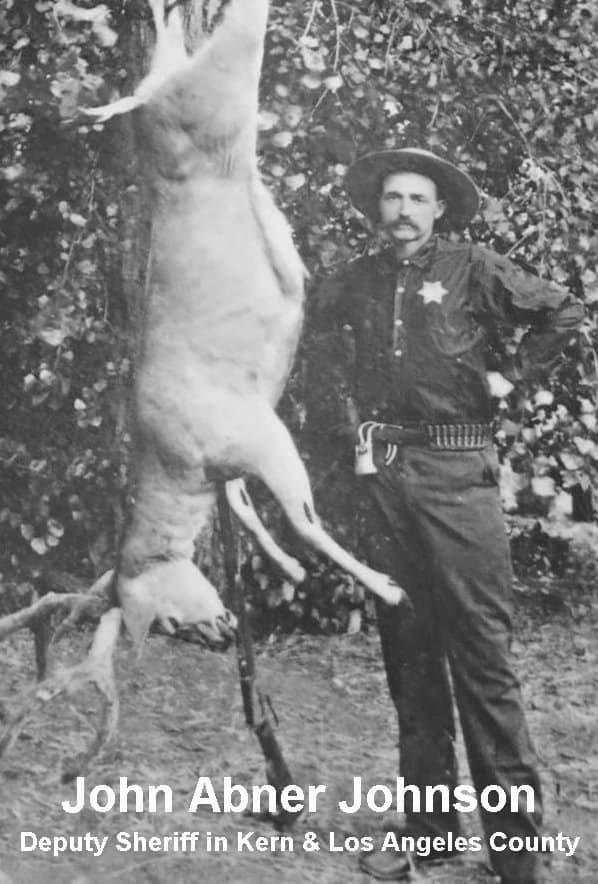 Found this photo of my great grand father. He was an outdoorsman and deputy sheriff in Kern and Los Angeles counties. He also wrote articles for several magazines of the day.
Got that Wyatt Earp moustache going.