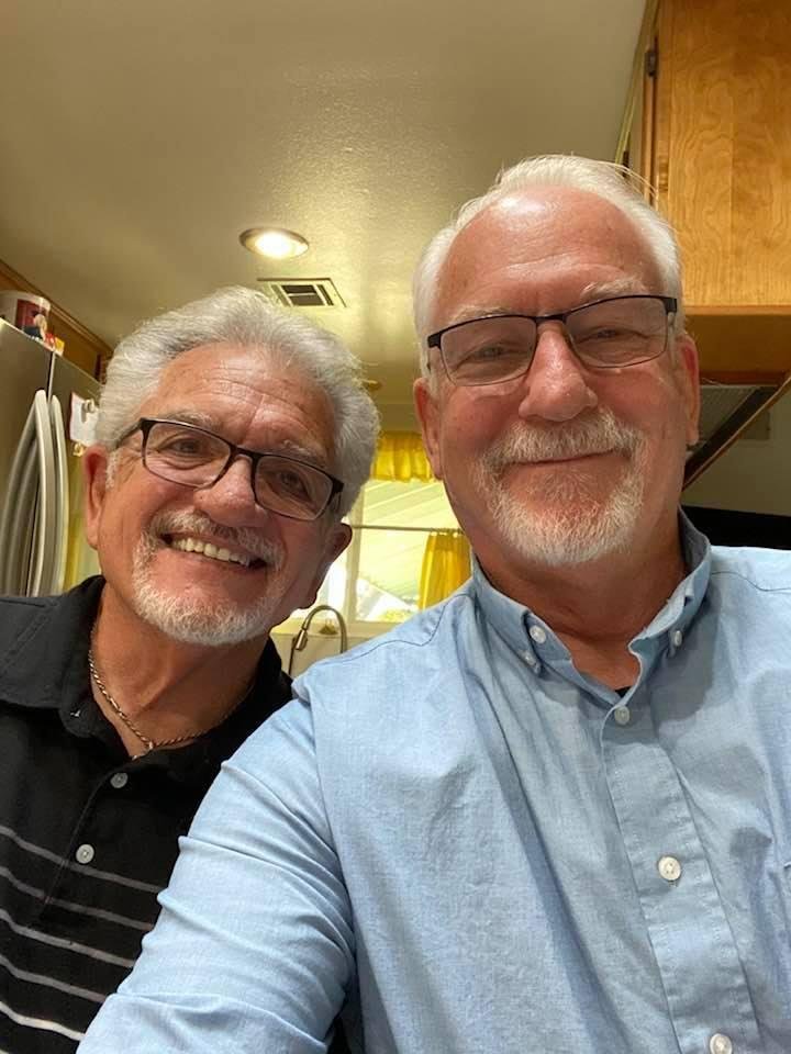 Mark Furlan came for a visit