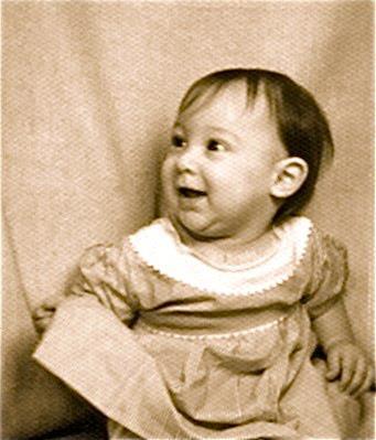 Baby Patty, a few years before we married.