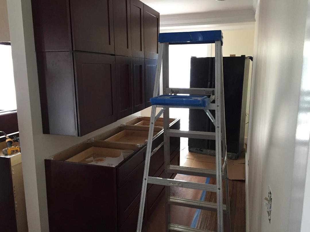 Pantry area for kitchen storage