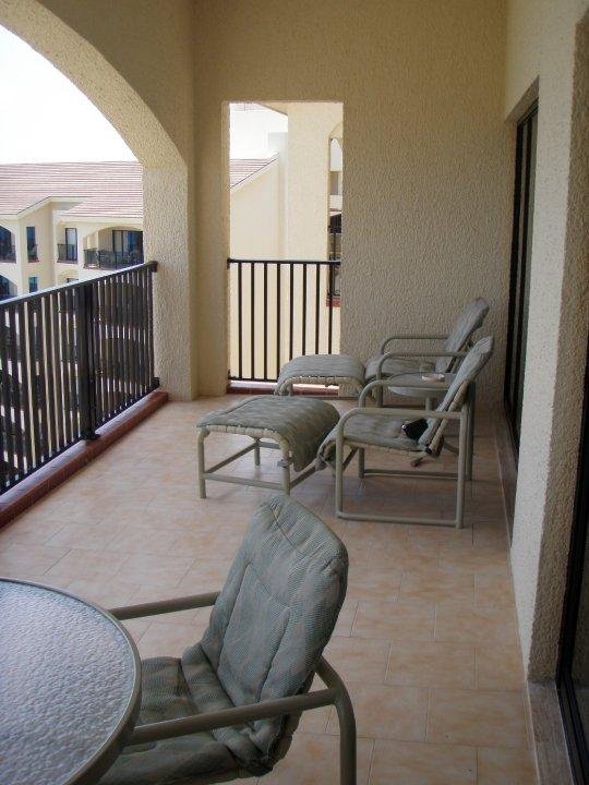 Our balcony over looking the pool