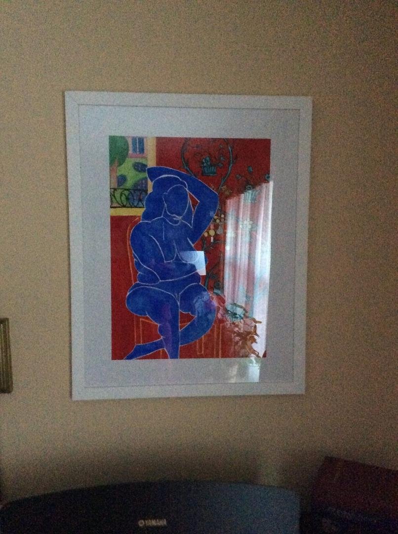 Dee, this is a treasured piece by Larry Ray. It's on my living room wall and makes me feel good about my age!