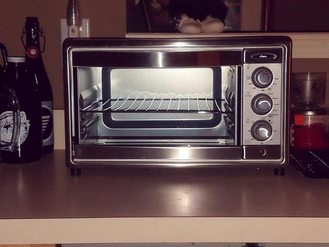 BTW got a new toaster oven too...
