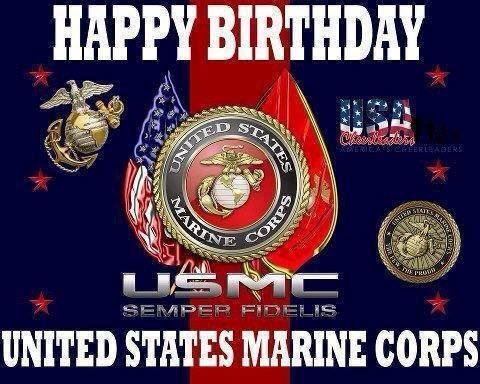Happy Birthday to the Marine Corps