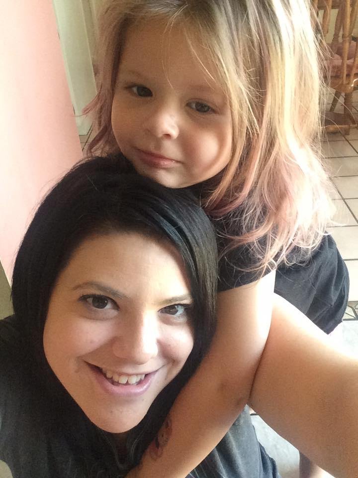 My granddaughter Stella and her auntie Jenn!
