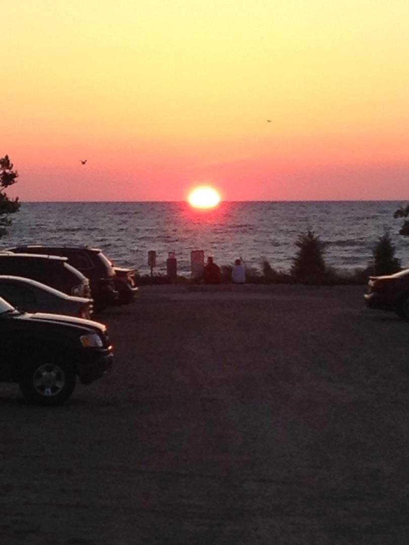 Last night at the Sunset house