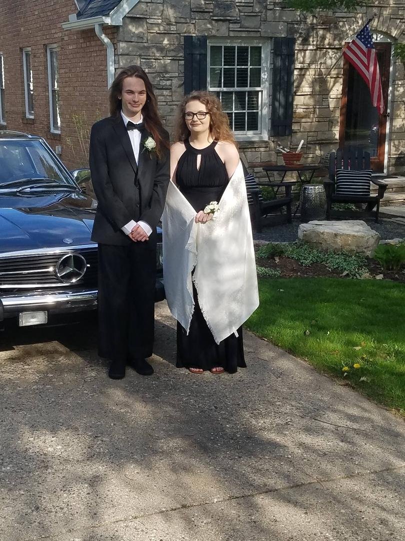 Frist prom for my granddaughter last night. Perfect weather and lots of fun.