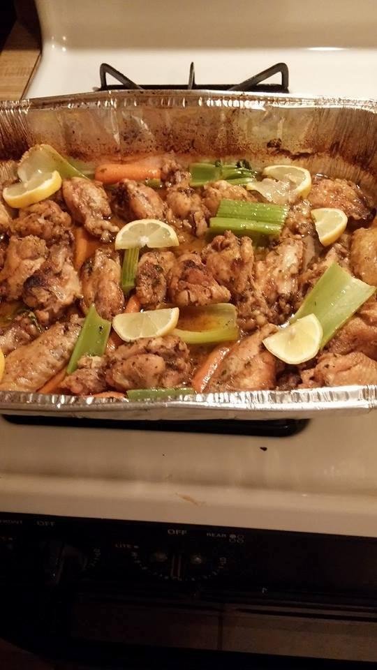 Lemon pepper chicken