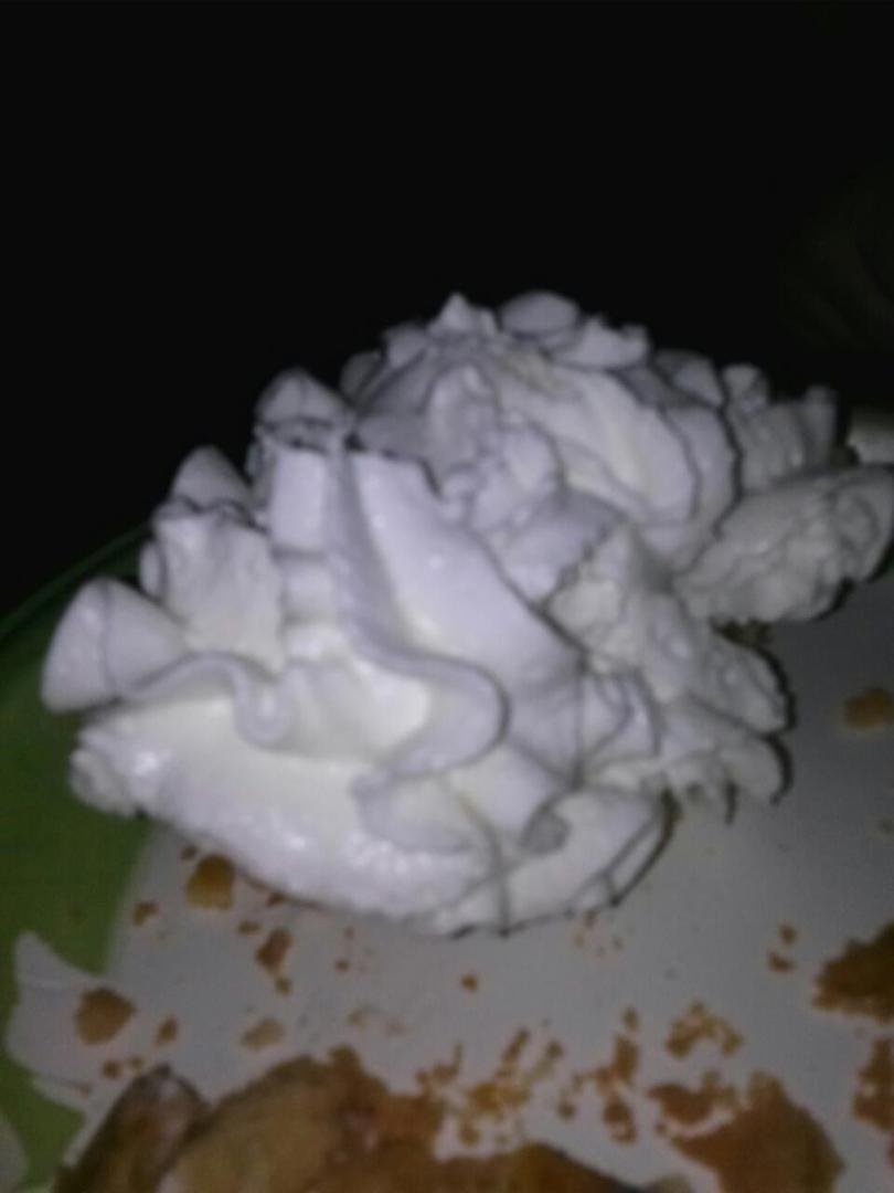 I swear. There is pie under there somewhere.