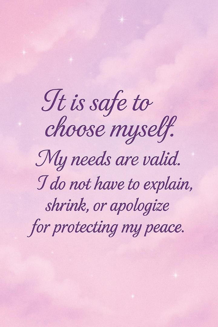 My daily reminder for myself