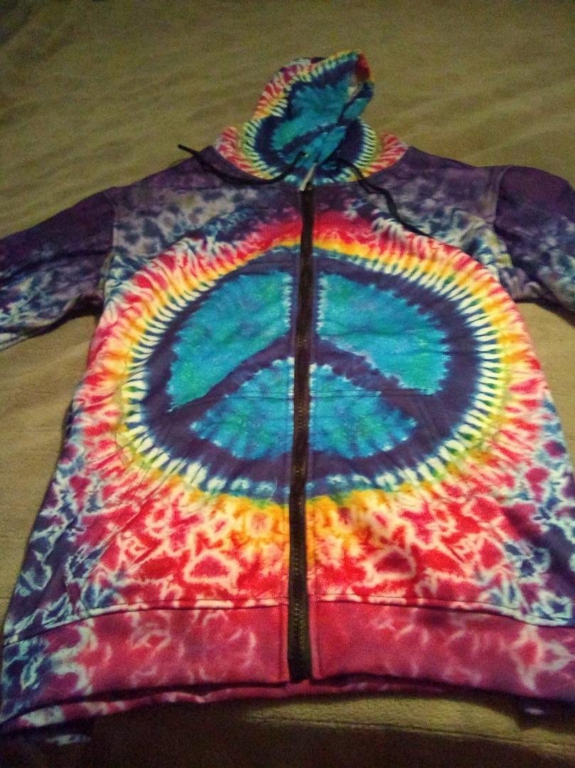 My BIG Hippie jacket came this morning 🤣🤣❤️☮️🎼