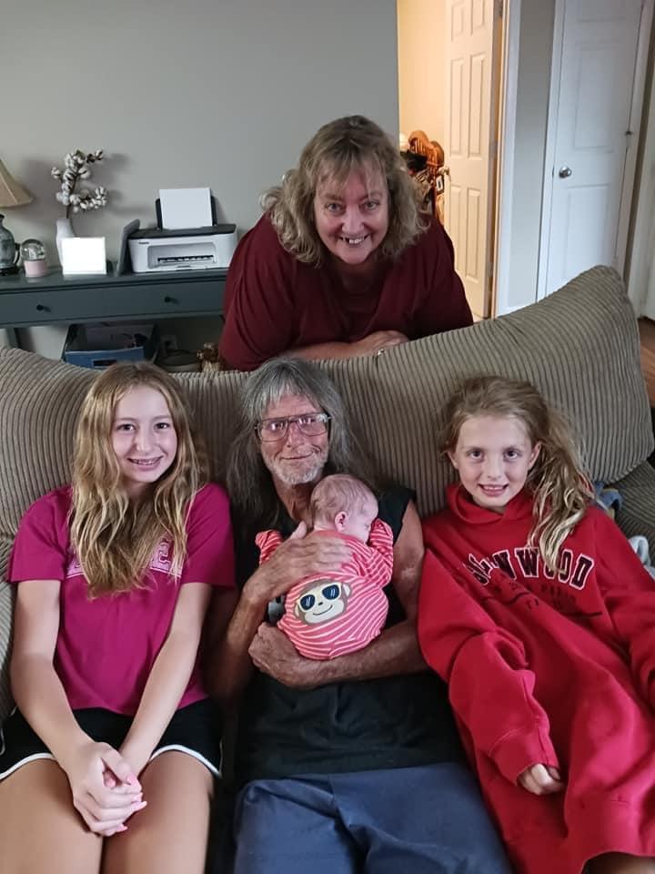 My grandgirls were here as well they are sweethearts