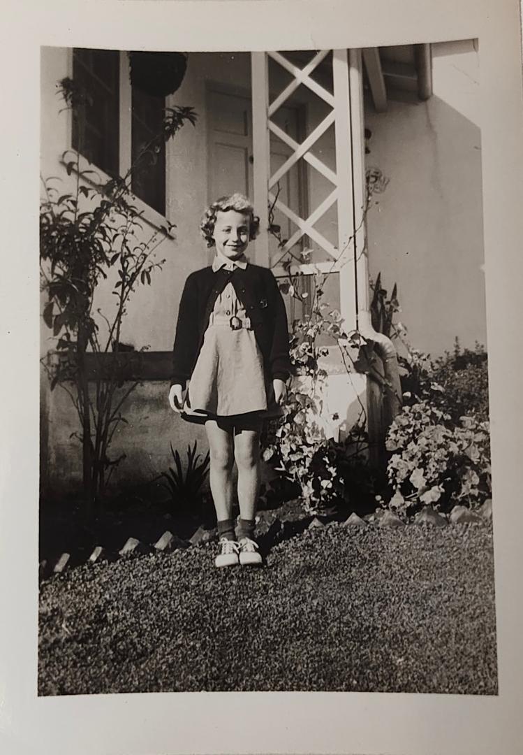 Judy as a young girl.