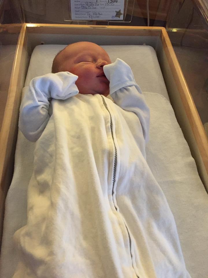 Connor Bryce Patsy arrived at 6:55 PM on Tuesday! Grandparents are visiting for the first time! Kylie had a birth-day party for him!