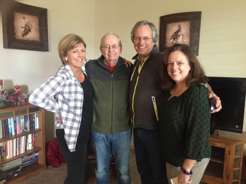 We had a great weekend with our kids, Cindy, Sandy, and Kent. Lots of conversation, and we also made it to three of our favorite restaurants, Anamia's, Cartwright's, and the Cheesecake Factory.