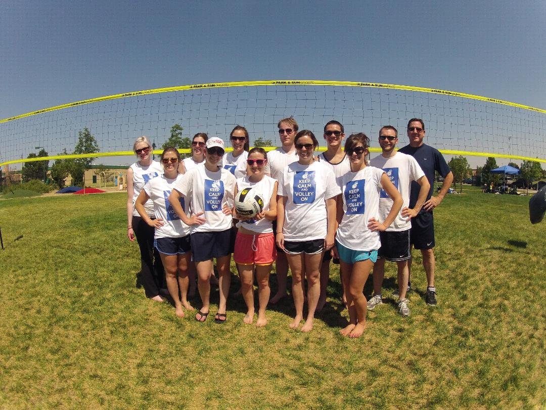 My co-workers were in the top 4 teams going into the single-elimination playoffs. Then, we had "single-elimination beers" to "celebrate" - but they played wonderfully!