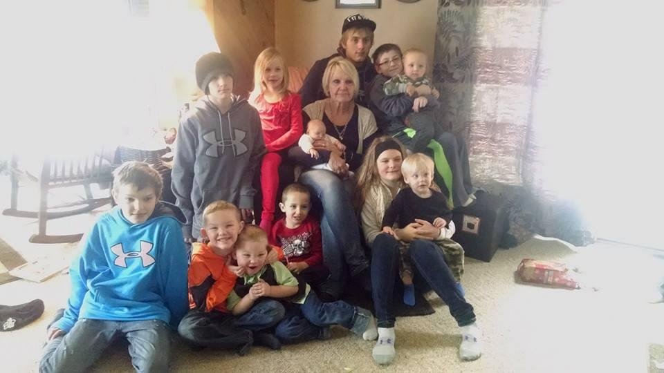All my wonderful grandchildren. Wonderful Xmas!
