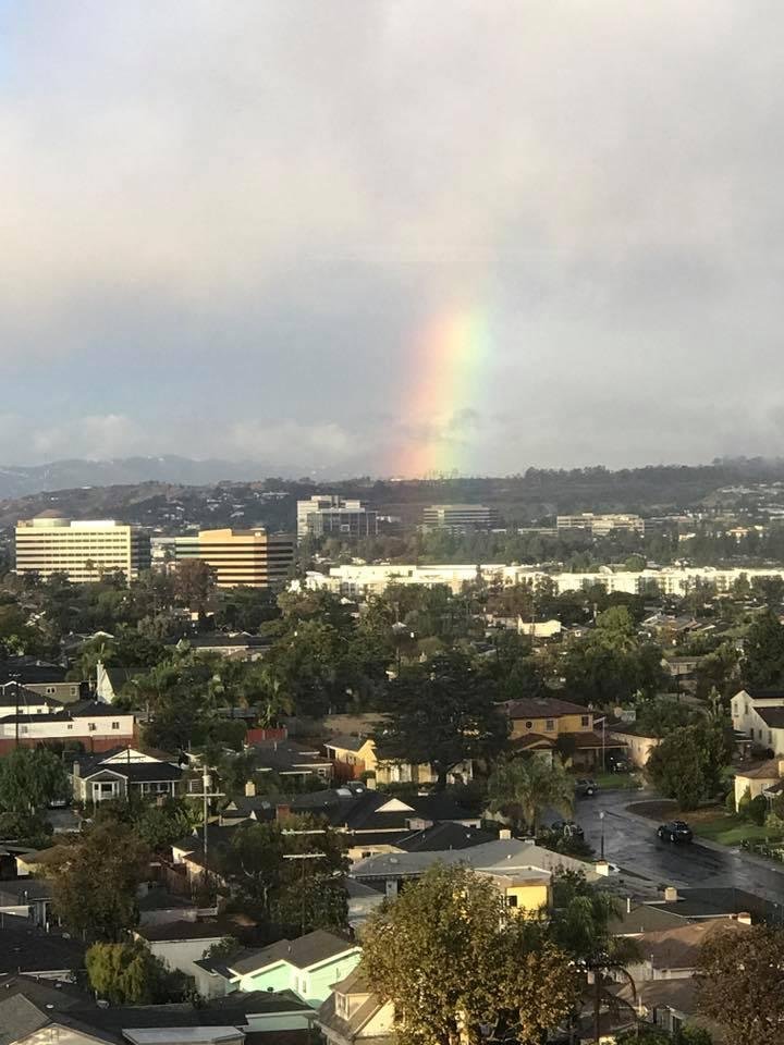 End of the rainbow in Westchester