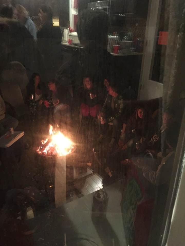 Had a great time at my nieces open house tonight. Thanks girls, you have a beautiful home
