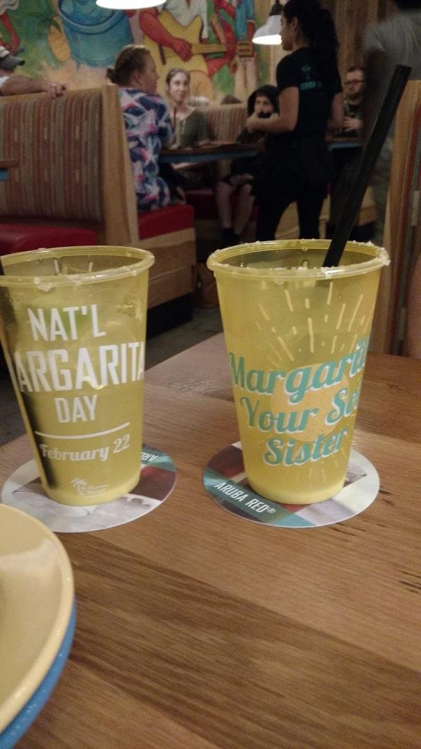 Celebrating a national holiday with Missy at Bahama Breeze