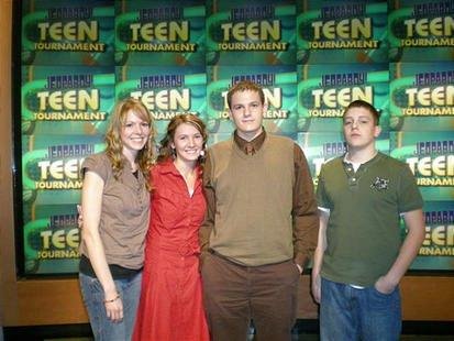 Hauni Casper Crockett, Christianne Holbrook, Will Casper, & Michael Casper
Jeopardy! told Will to bring several changes of clothes so they could tape the same day and yet have them change so it would appear they were on the