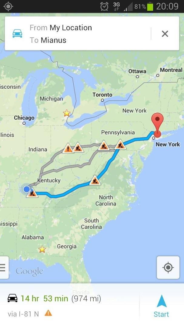 How close are you to Mianus?