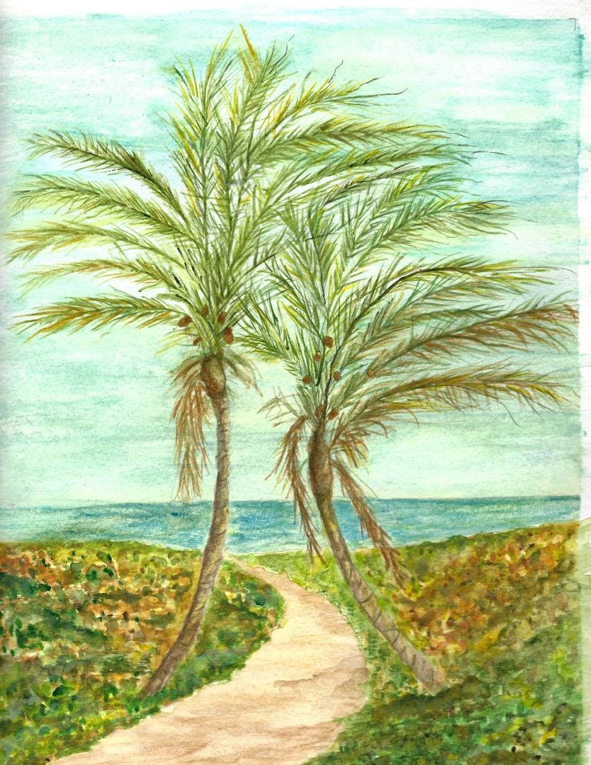 Newest painting in watercolor.