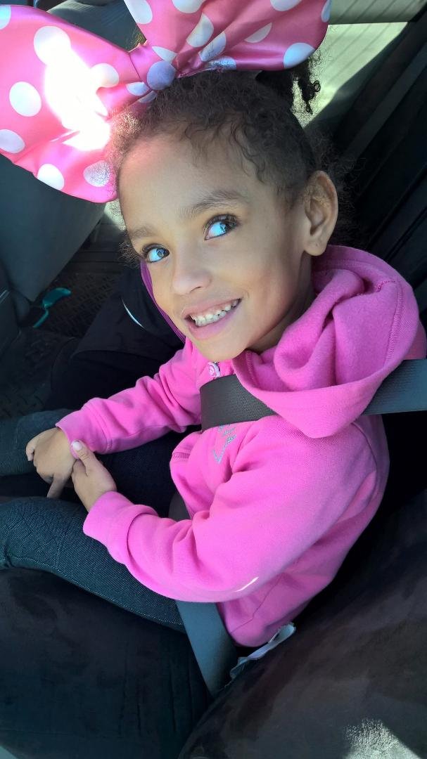 Just got picked up from school 🎒 🏫