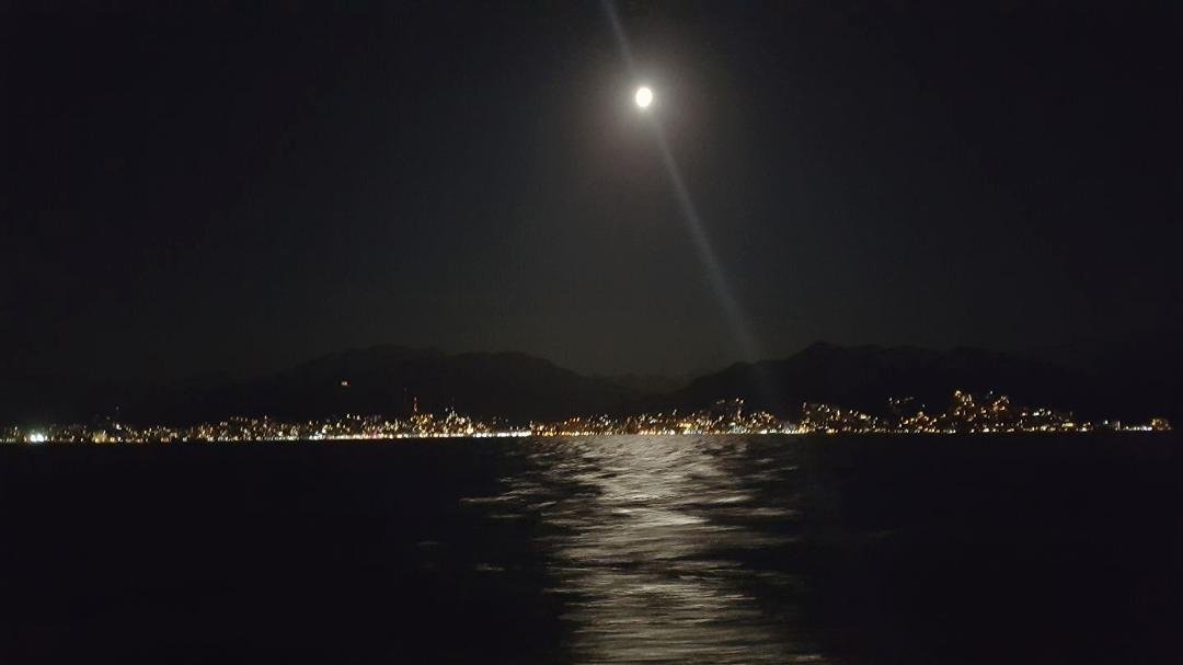 Puerto Vallarta at night.