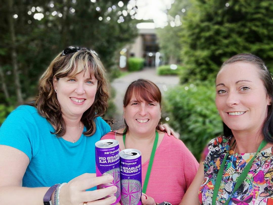 What a emotional last day at TC. The last 3 standing. Thank you Linda Houston and Laura Stewart for getting me through today and the last few weeks. Really enjoyed working with you both. 😊🥂😥