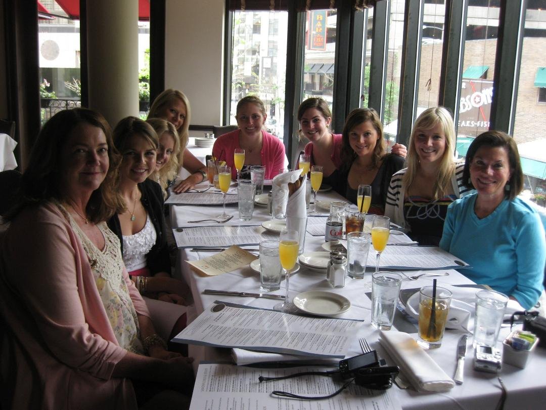 Bridal Party Luncheon at Tavern on Rush