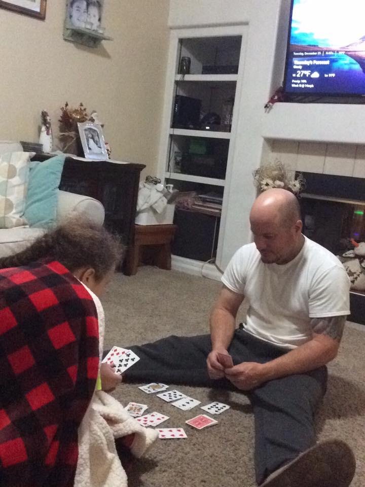 Merry Christmas to all we are enjoying our family with Steven Baker and Shayla Baker playing cards, waiting for more family so we can commence our Christmas Day. Hope everyone enjoys their day with their family. Hoping San