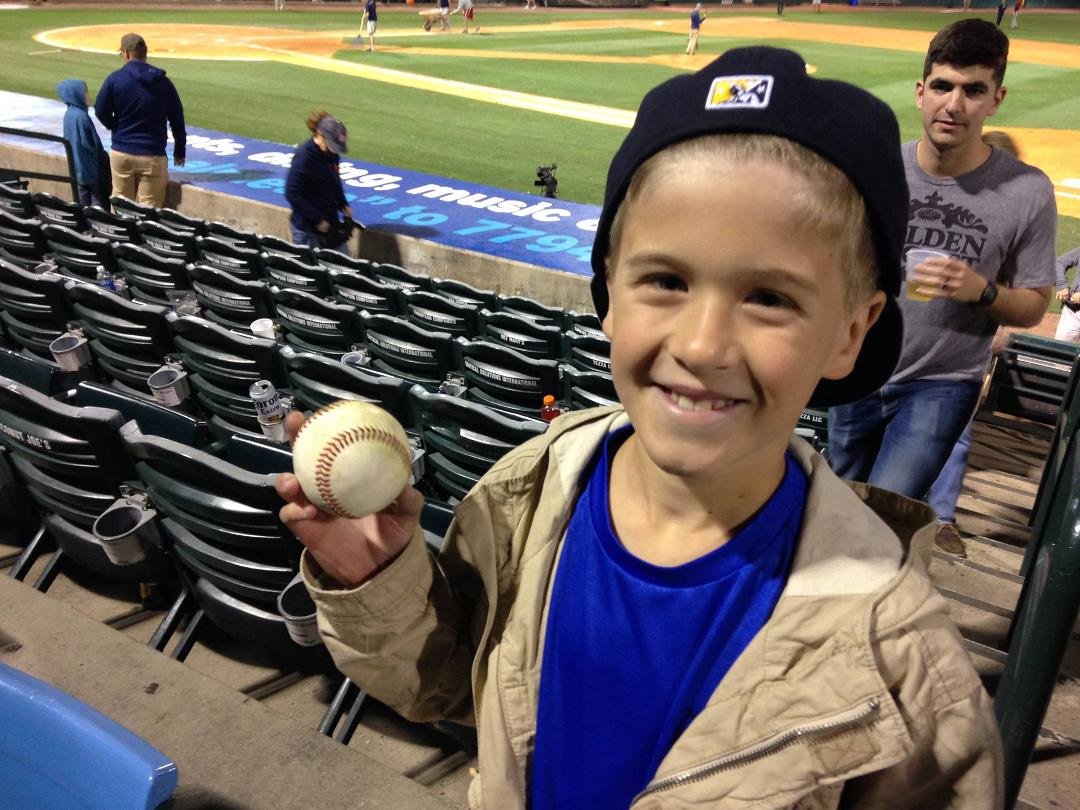 We won and Frankie got a ball!!