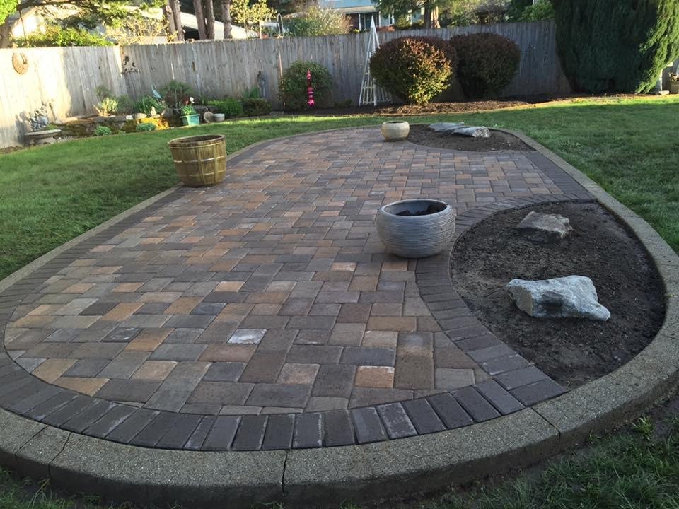 No more swimming pool- ready for furniture and plants. All done in one day.