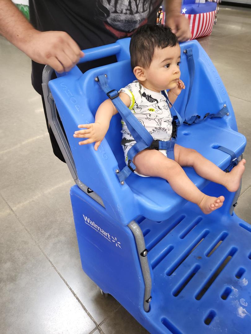 Going for a ride with dada
